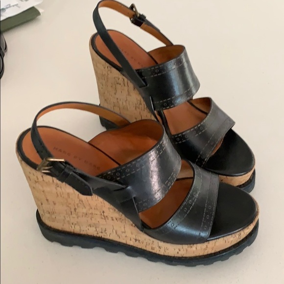 Marc by Marc Jacobs wedge, cork platforms - Picture 3 of 8